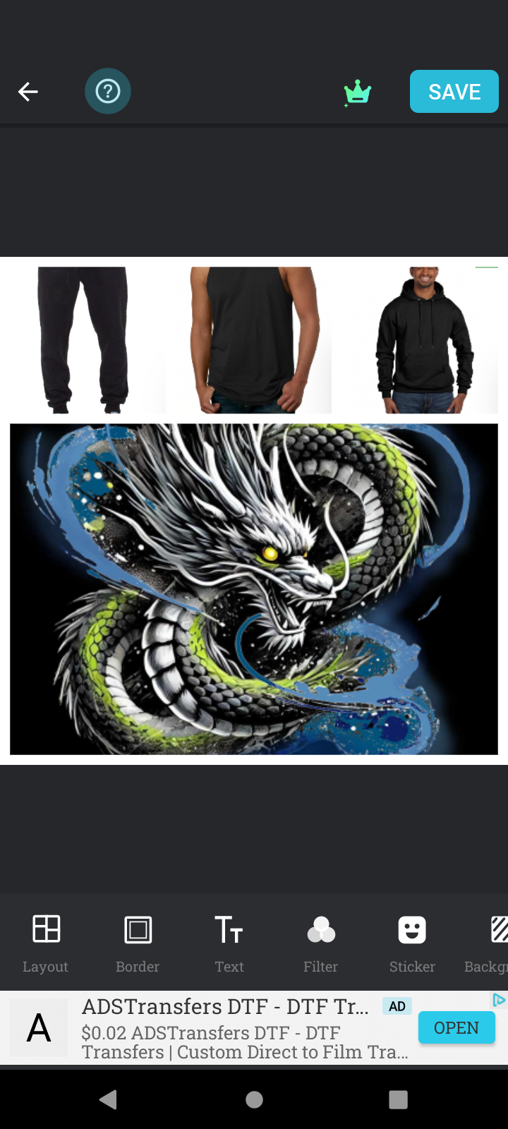 SWAN/Men's bundle(THE Dragon)